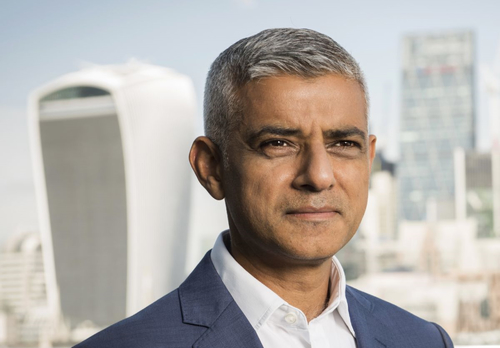 Headshot of Sadiq Khan